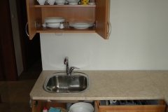 Vybavená kuchyňka - Apartmán1